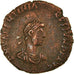 Moneta, Valentinian II, Nummus, MB, Rame