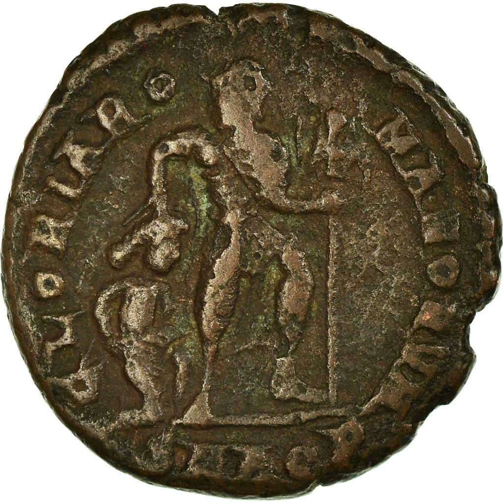 Münze, Arcadius, Nummus, Nicomedia, S, Kupfer