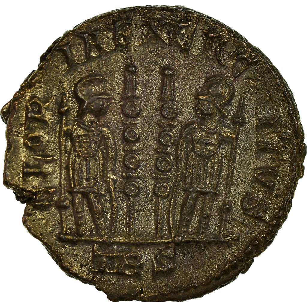 Moneta, Constantine II, Follis, Trier, AU(50-53), Bronze, RIC:520