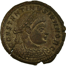 Moneda, Constantine II, Nummus, Trier, MBC, Cobre, RIC:254
