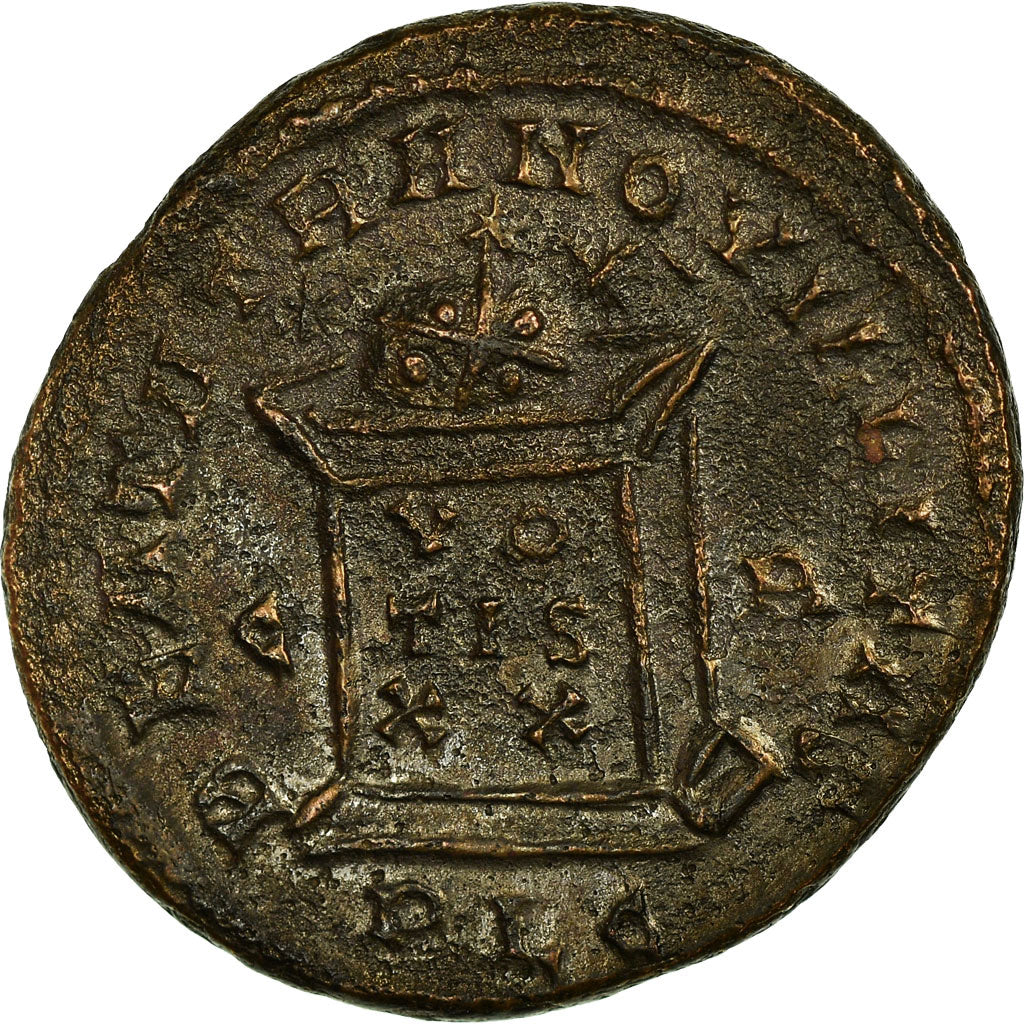 Monnaie, Constantin II, Follis, Lyon - Lugdunum, TB+, Bronze, RIC:148