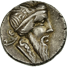 Coin, Titia, Denarius, Rome, AU(50-53), Silver, Babelon:1