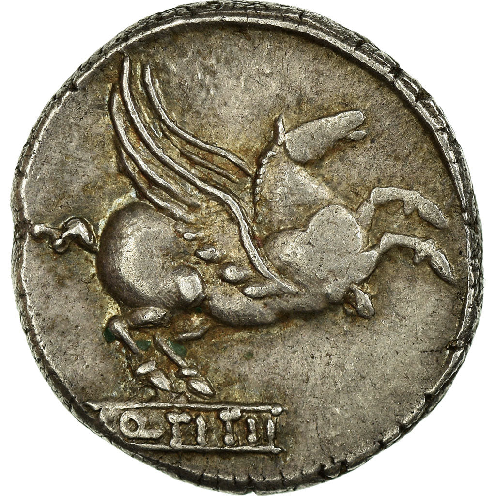 Coin, Titia, Denarius, Rome, AU(50-53), Silver, Babelon:1