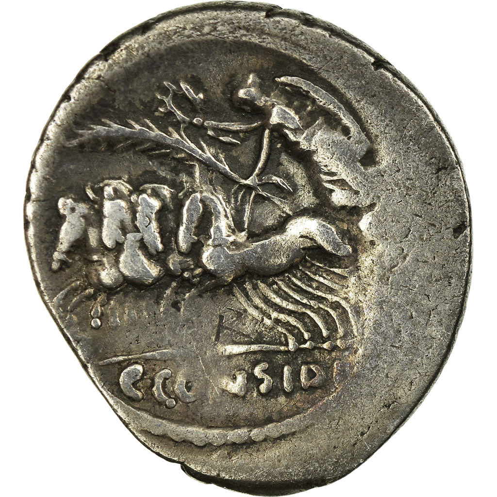 Coin, Considia, Denarius, Rome, VF(20-25), Silver, Crawford:465/3