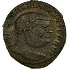 Coin, Maximianus, Follis, Antioch, EF(40-45), Copper, Cohen:78.