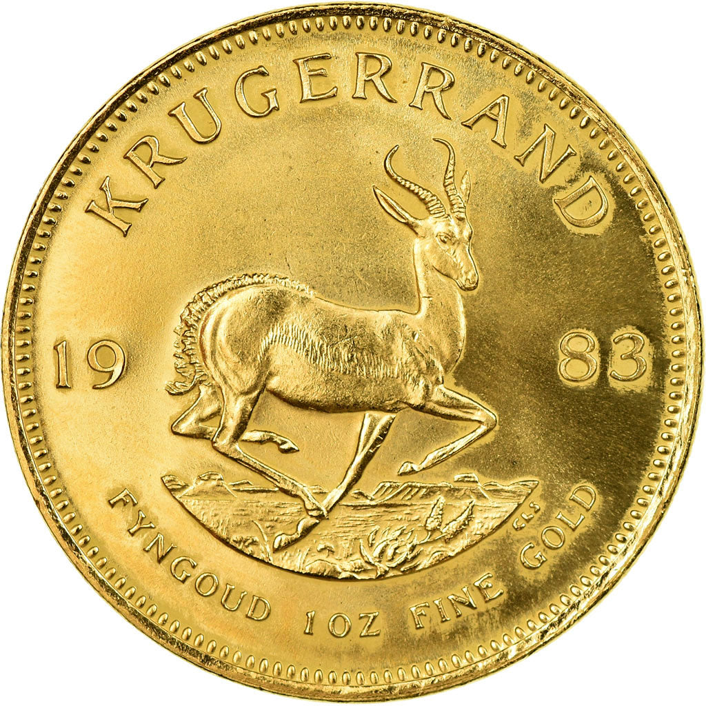 Munten, Zuid Afrika, Krugerrand, 1983, UNC, Goud, KM:73