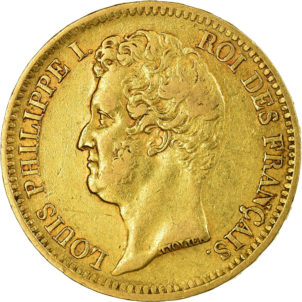 Munten, Frankrijk, Louis-Philippe, 20 Francs, 1831, Paris, FR, Goud, KM:746.1
