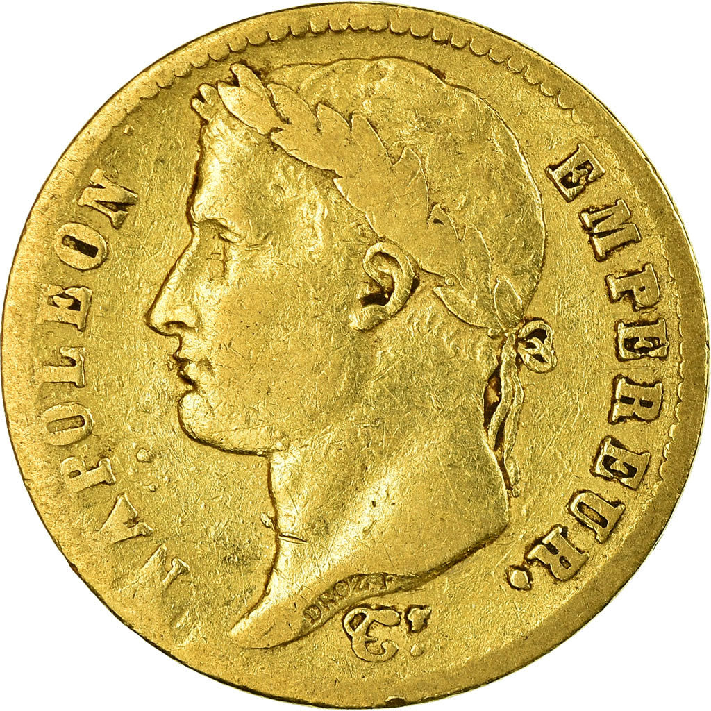 Munten, Frankrijk, Napoléon I, 20 Francs, 1813, Paris, FR, Goud, KM:695.1