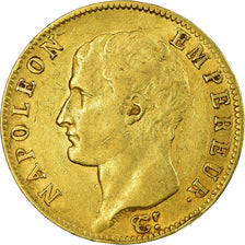 Moneta, Francia, Napoléon I, 20 Francs, AN 13, Paris, MB+, Oro, KM:663.1