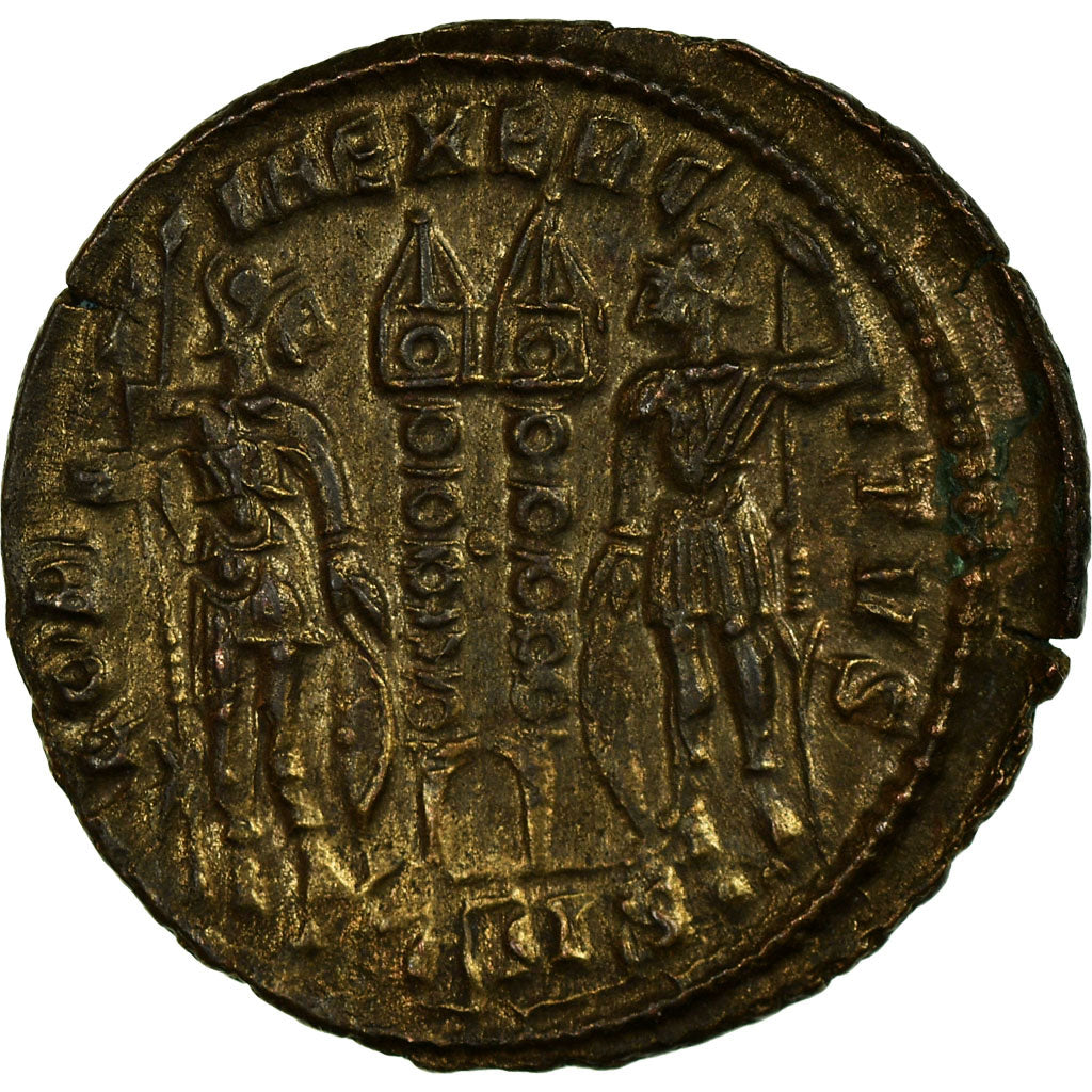 Coin, Constantine II, Follis, Siscia, EF(40-45), Bronze, RIC:236