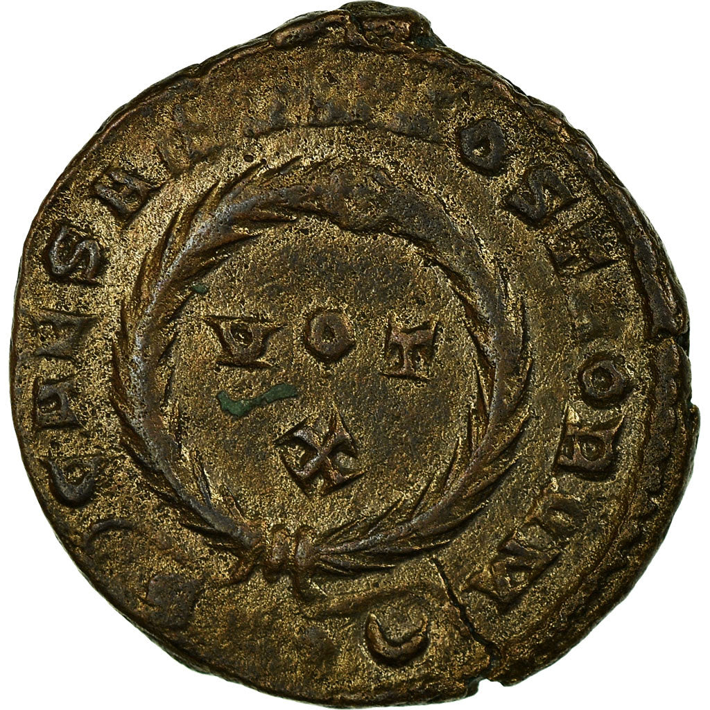 Coin, Constantine II, Follis, Trier, VF(20-25), Bronze, RIC:441
