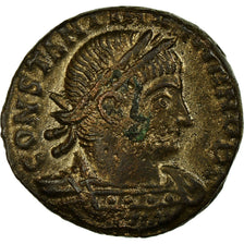 Coin, Constantine II, Nummus, Roma, VF(20-25), Copper, RIC:351