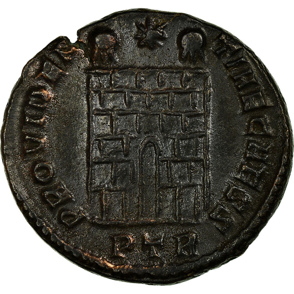Coin, Constantine II, Follis, Trier, AU(50-53), Bronze, RIC:455