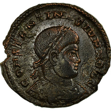Coin, Constantine II, Follis, Trier, VF(30-35), Bronze, RIC:455