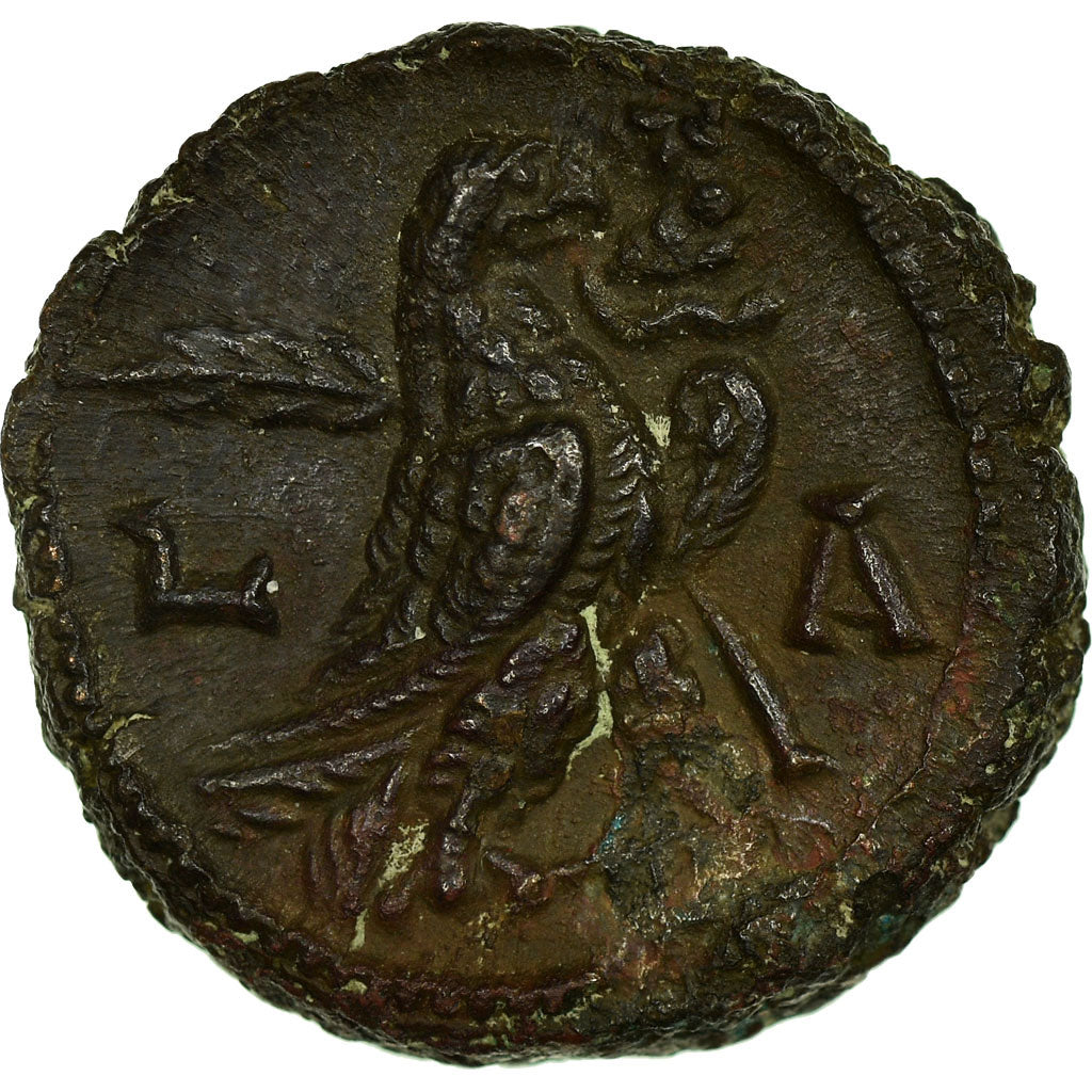 Coin, Aurelian, Tetradrachm, Alexandria, EF(40-45), Bronze
