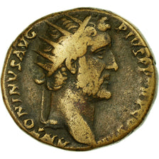 Coin, Antoninus Pius, Dupondius, Roma, VF(30-35), Copper