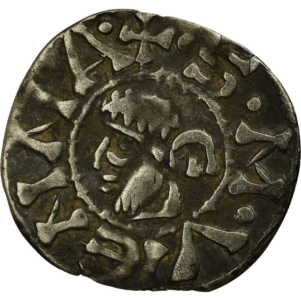 Coin, France, Dauphiné, Anonymous, Archevêché de Vienne, Denarius, Vienne