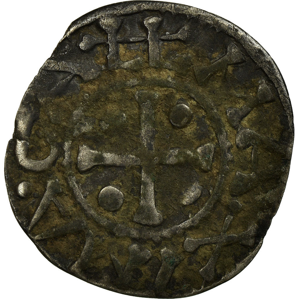 Coin, France, Dauphiné, Anonymous, Archevêché de Vienne, Denarius, Vienne