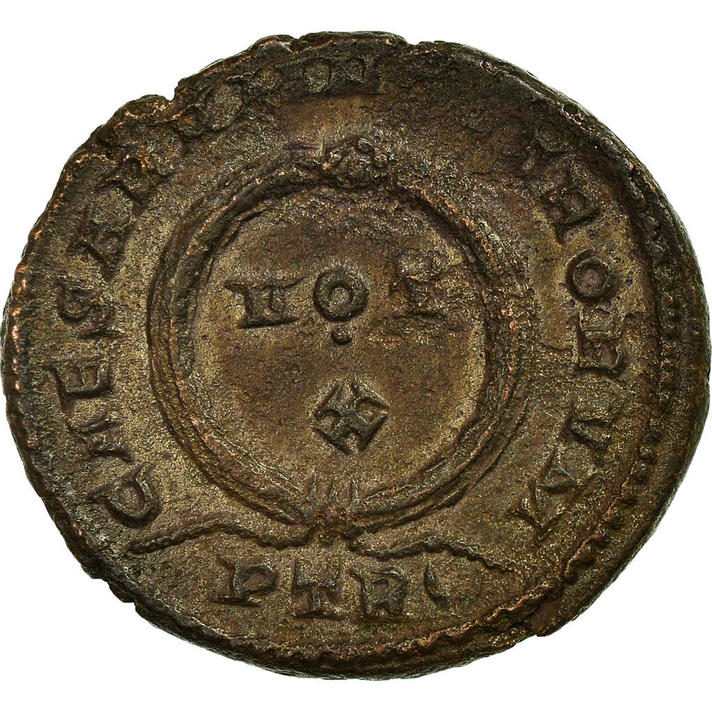 Moneta, Crispus, Follis, Trier, MS(63), Bronze, RIC:431