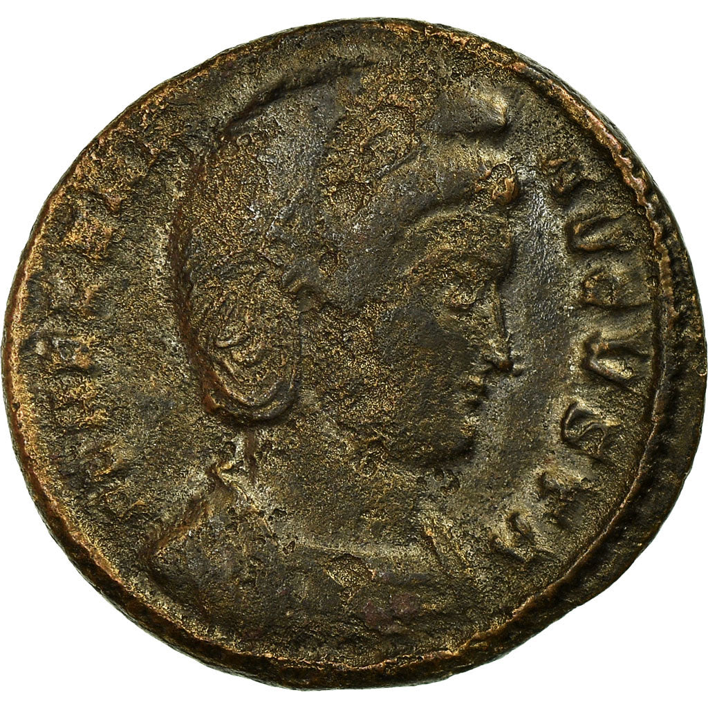 Moneta, Helena, Follis, Trier, VF(30-35), Bronze, RIC:481
