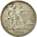 Coin, Russia, Rouble, 1924, VF(30-35), Silver, KM:90.1