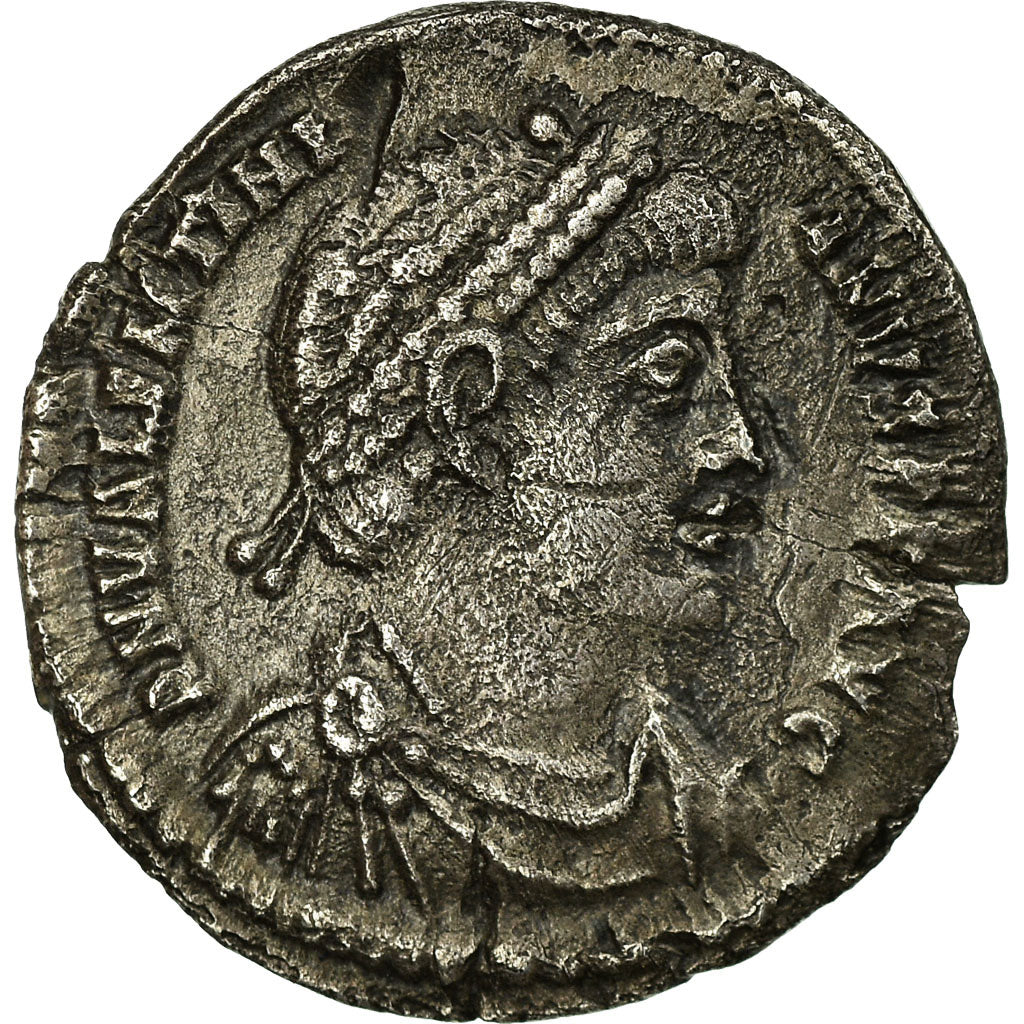 Coin, Valentinian I, Siliqua, Antioch, VF(30-35), Silver, RIC:33