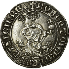 Coin, Italy, Robert d'Anjou, Carlin, Naples, AU(55-58), Silver