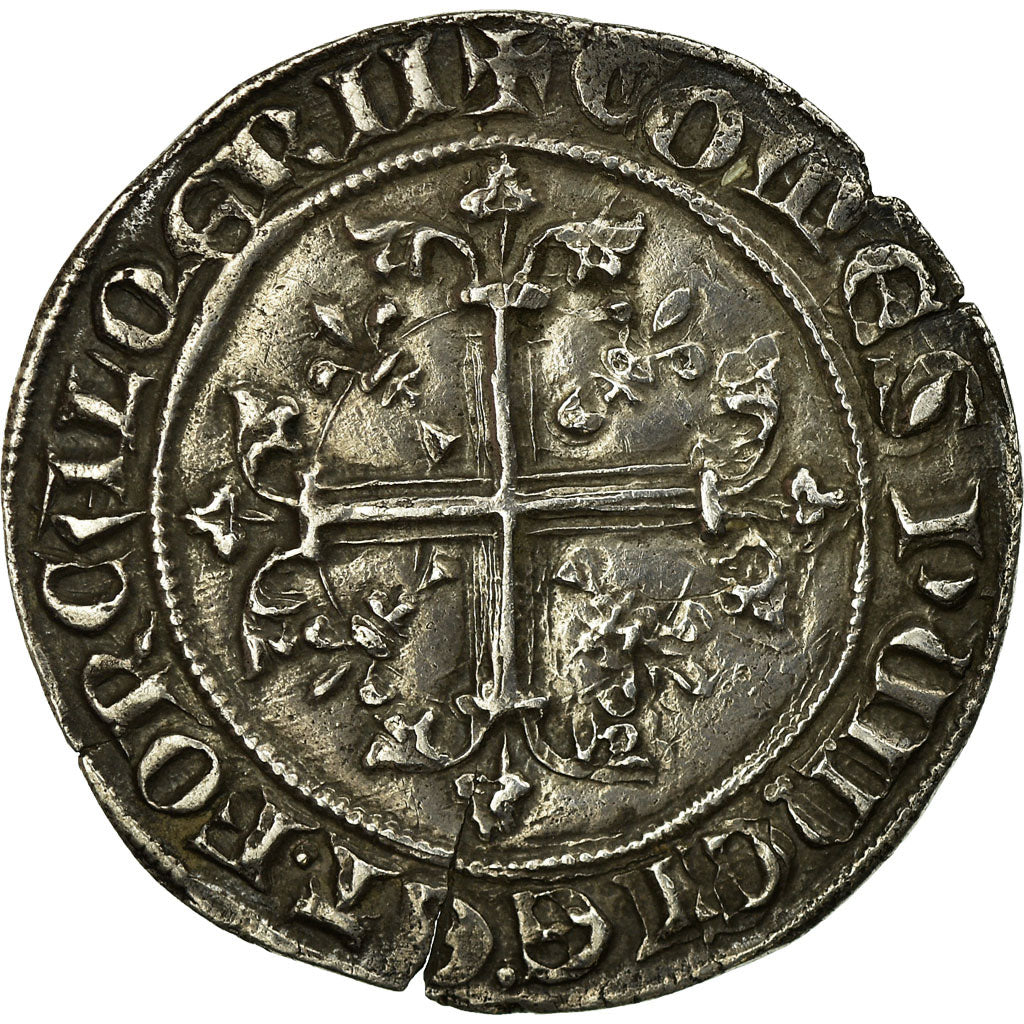 Moneta, Italia, Robert d'Anjou, Carlin, Naples, SPL-, Argento