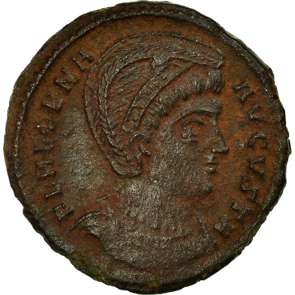 Coin, Helena, Follis, 325-326, Trier, AU(50-53), Copper, RIC:481