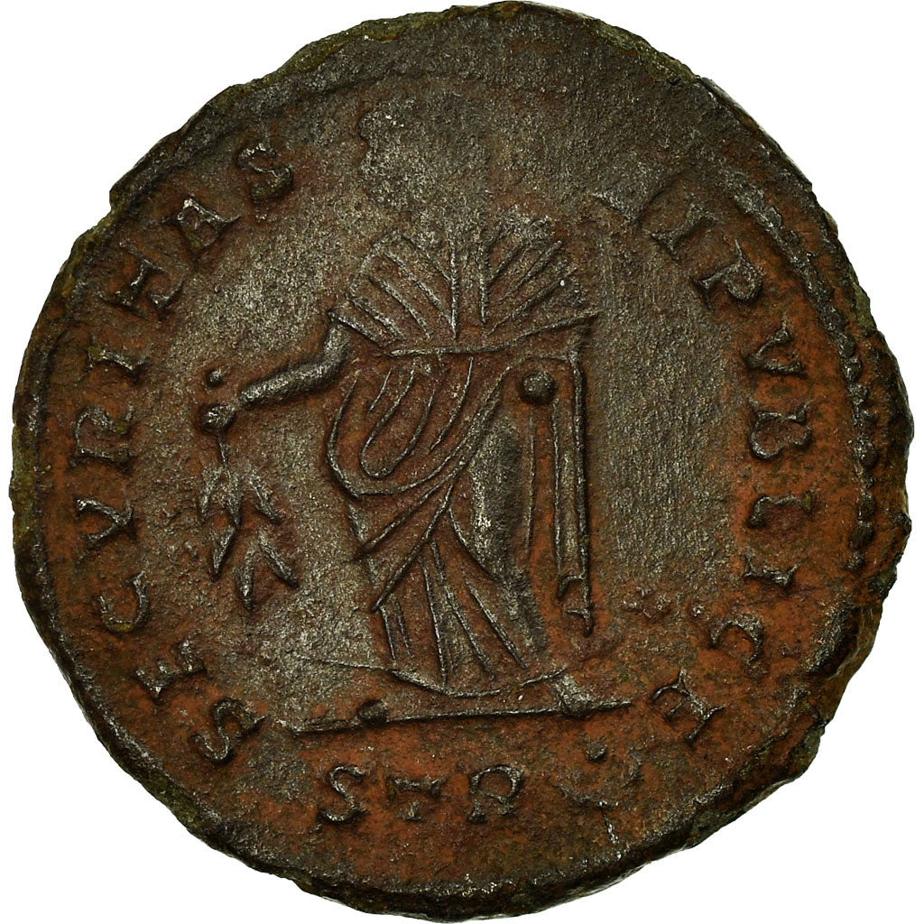 Coin, Helena, Follis, 325-326, Trier, AU(50-53), Copper, RIC:481