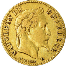 Munten, Frankrijk, Napoleon III, Napoléon III, 10 Francs, 1864, Strasbourg