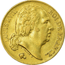 Münze, Frankreich, Louis XVIII, Louis XVIII, 20 Francs, 1817, Paris, S+, Gold