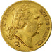 Monnaie, France, Louis XVIII, Louis XVIII, 20 Francs, 1824, Paris, TB+, Or