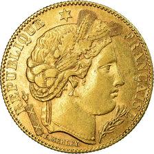Coin, France, Cérès, 10 Francs, 1899, Paris, EF(40-45), Gold, KM:830
