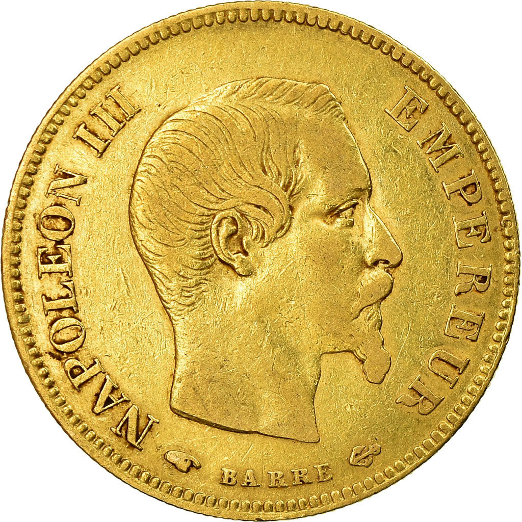 Monnaie, France, Napoleon III, Napoléon III, 10 Francs, 1857, Paris, TB+, Or