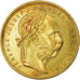 Munten, Hongarije, Franz Joseph I, 8 Forint 20 Francs, 1881, Kormoczbanya, UNC-