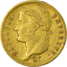 Coin, France, Napoléon I, 20 Francs, 1812, Paris, VF(30-35), Gold, KM:695.1