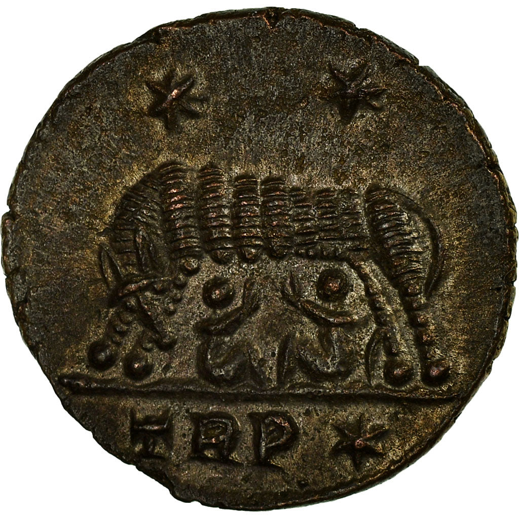 Coin, Roma, City Commemoratives, Nummus, 332-333, Trier, EF(40-45), Copper