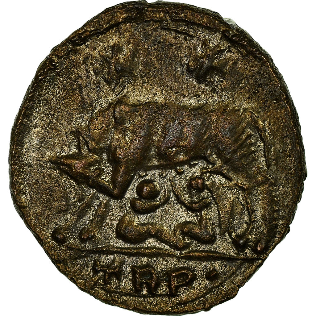 Coin, Roma, City Commemoratives, Nummus, 332-333, Trier, EF(40-45), Copper