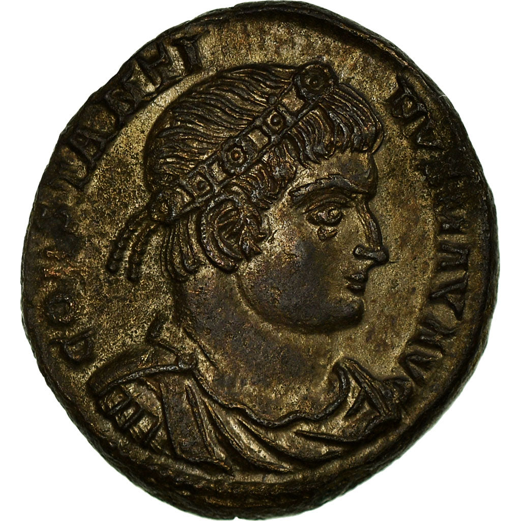 Coin, Constantine I, Follis, Lyons, AU(55-58), Bronze, RIC:243