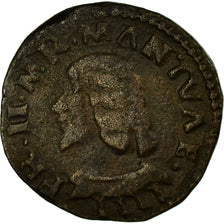 Moneta, STATI ITALIANI, Françis II Gonzague, Quattrino, Mantua, BB, Rame