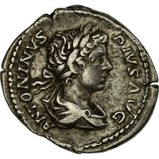 Coin, Caracalla, Denarius, AD 201, Roma, VF(20-25), Silver, RIC:39a