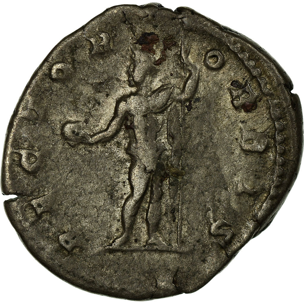 Coin, Caracalla, Denarius, AD 201, Roma, VF(20-25), Silver, RIC:39a