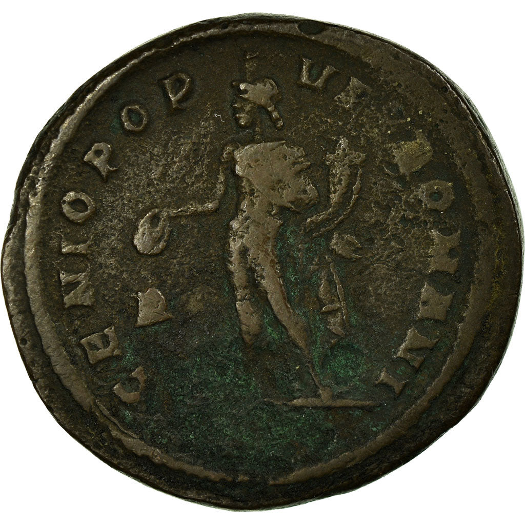 Coin, Diocletian, Follis, 296, Lyon, VF(20-25), Copper, RIC:27a