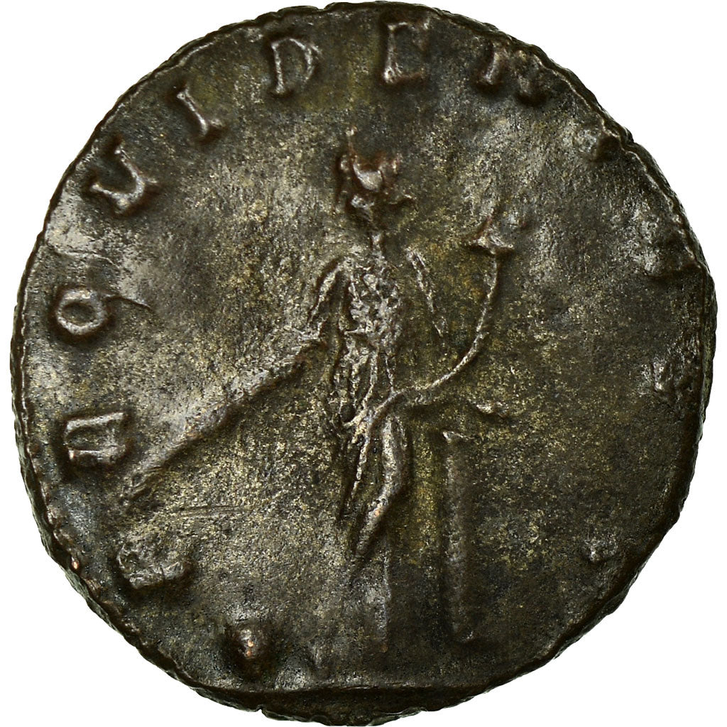 Coin, Claudius II (Gothicus), Antoninianus, AU(55-58), Billon, RIC:187