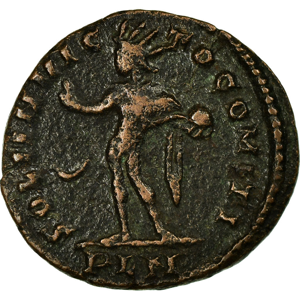 Coin, Crispus, Nummus, London, VF(30-35), Copper, Cohen:136