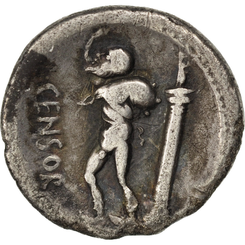 Marcia, Denarius, VF(30-35), Silver, Babelon #24, 3.50