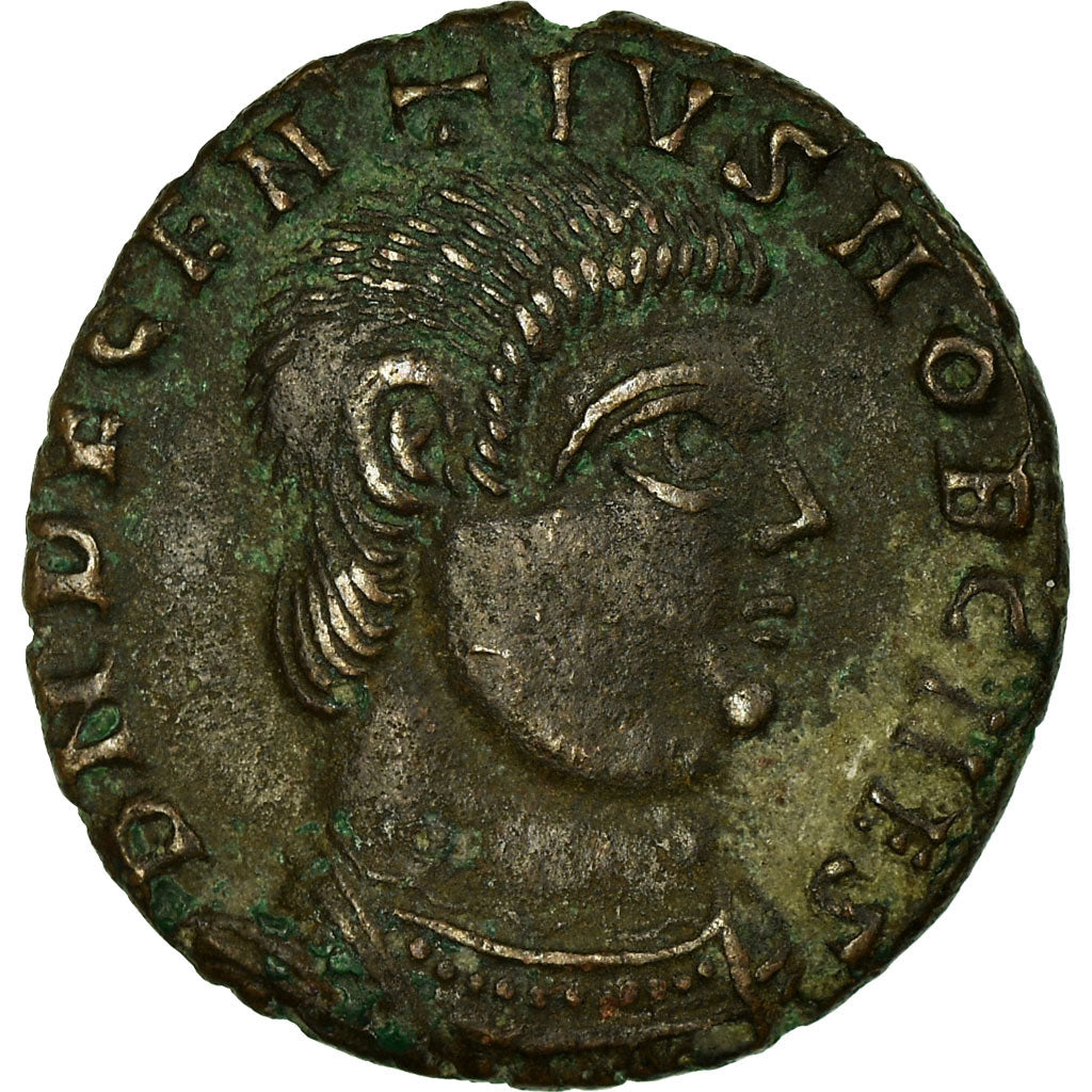 Coin, Decentius, Maiorina, Trier, AU(50-53), Copper, Cohen:22