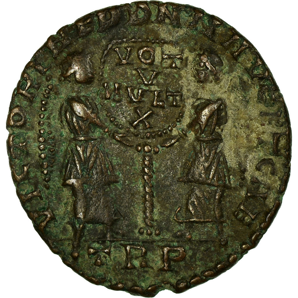 Coin, Decentius, Maiorina, Trier, AU(50-53), Copper, Cohen:22