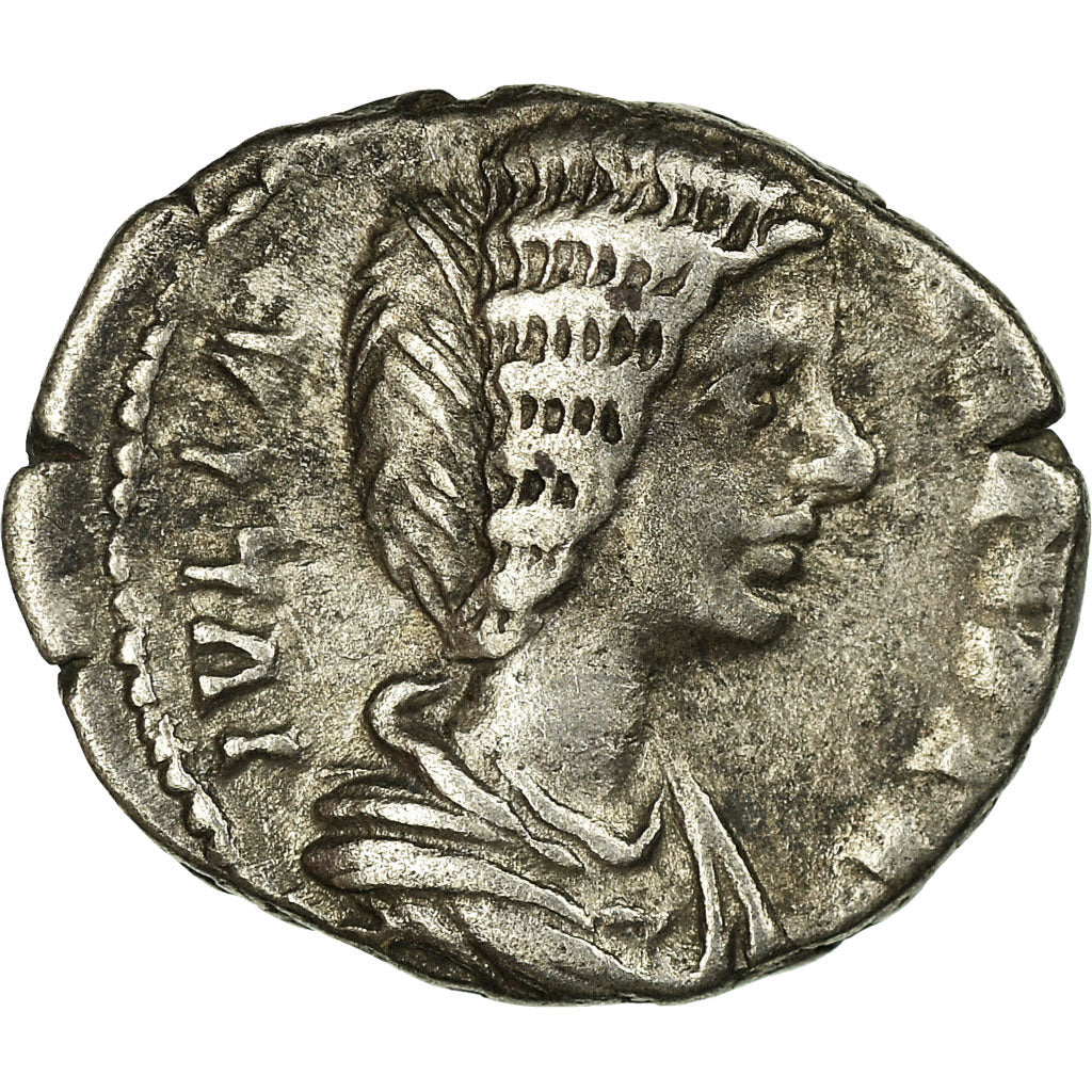 Coin, Julia Domna, Denarius, 196-211, Rome, VF(20-25), Silver, RIC:580